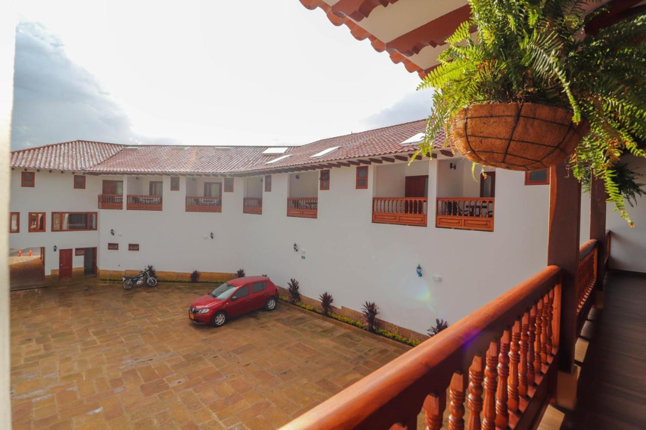 Hotel Las Palmas Villa de Leyva Exterior foto