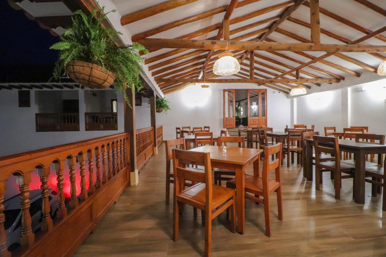 Hotel Las Palmas Villa de Leyva Exterior foto