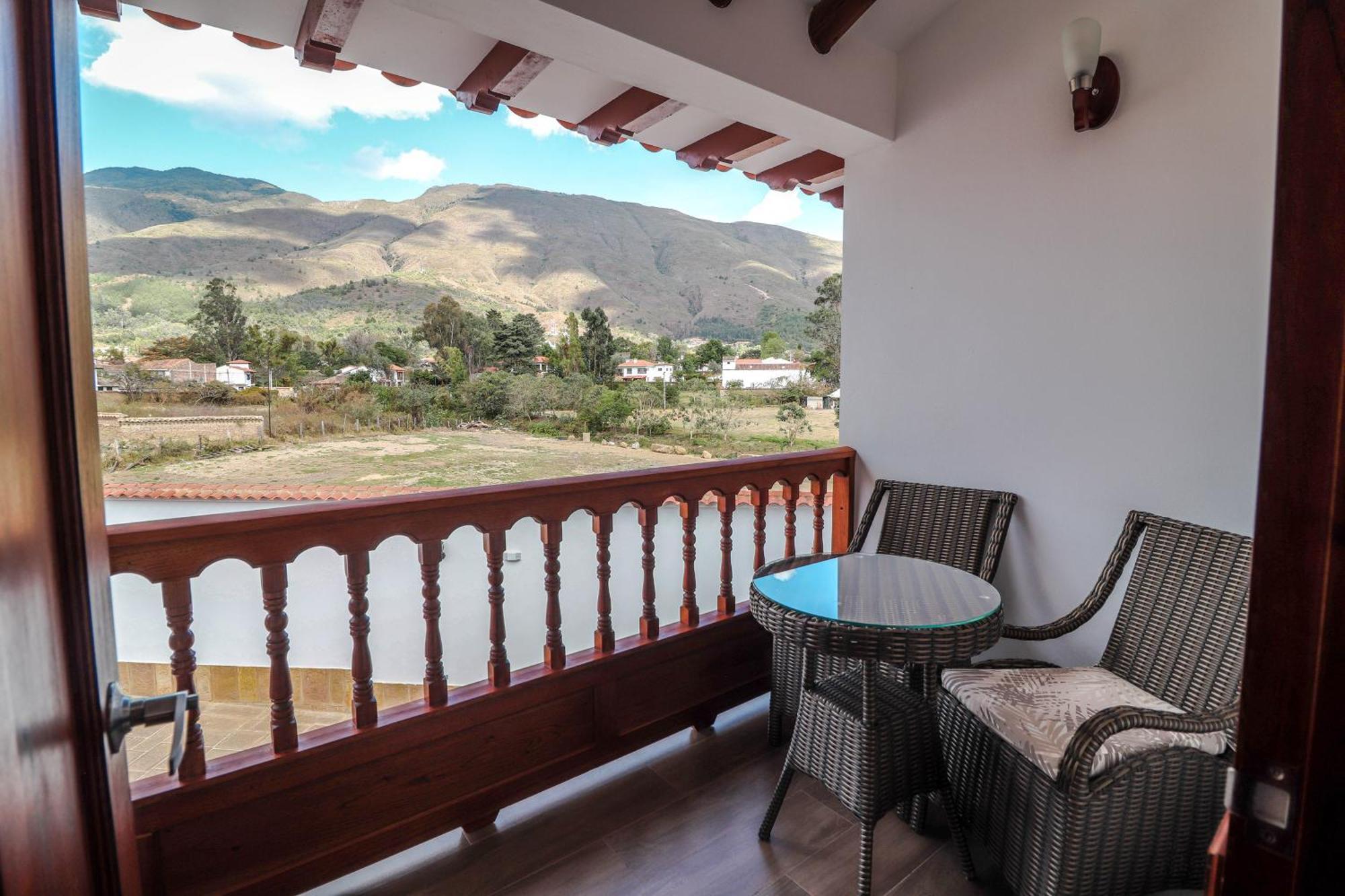 Hotel Las Palmas Villa de Leyva Exterior foto