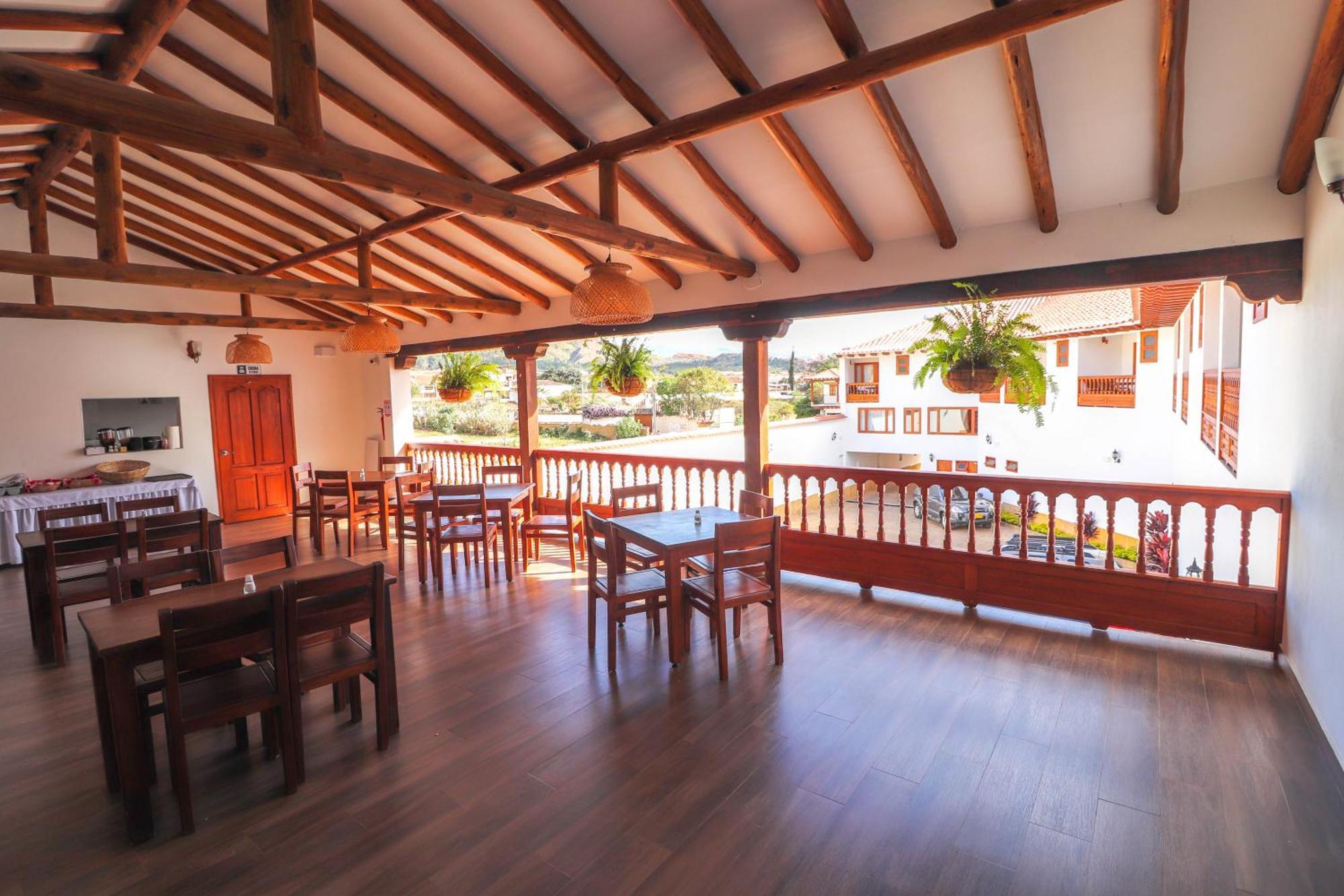 Hotel Las Palmas Villa de Leyva Exterior foto
